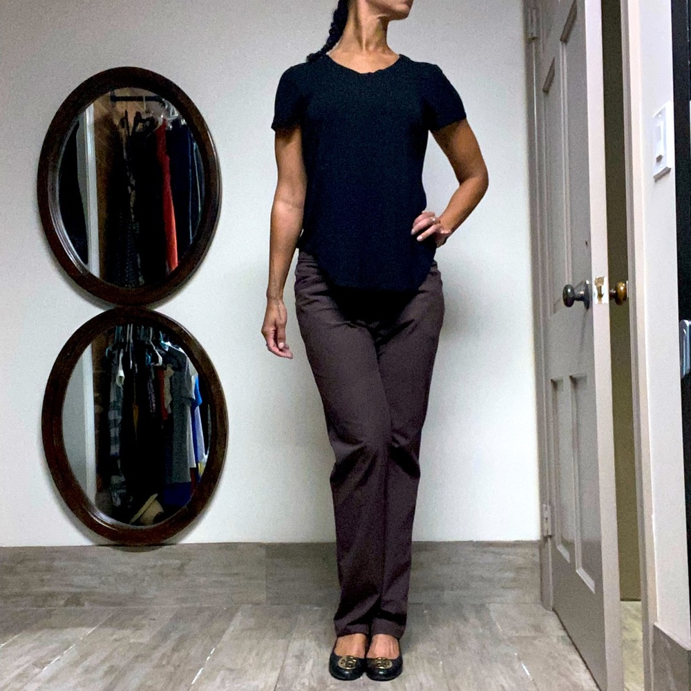 UNISEX Brown Lulu Lemon Dress Pants